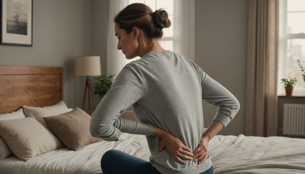 découvrez la signification symbolique des douleurs en bas du dos chez la femme et comprenez les messages cachés que votre corps vous envoie.