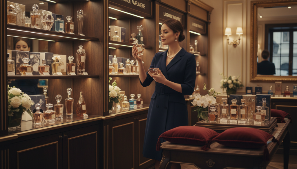 découvrez la grande parfumerie, l’adresse incontournable pour les amoureuses de beaux flacons, où élégance et fragrances d’exception se rencontrent.