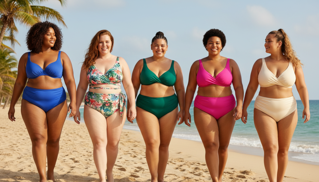 découvrez quels bikinis subliment parfaitement les formes généreuses pour allier confort et élégance à la plage ou à la piscine.