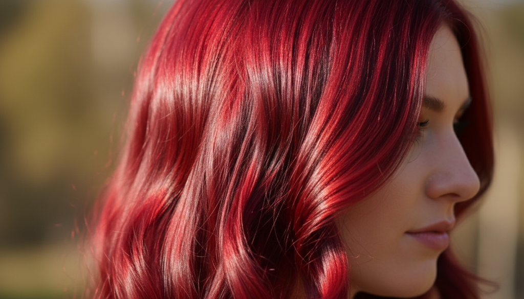 découvrez la coloration rouge cerise, une teinte vibrante qui capte tous les regards et sublime votre style avec éclat et audace.