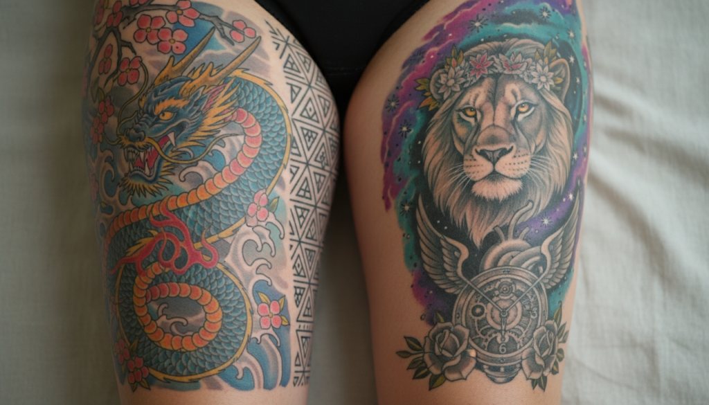 découvrez comment les tatouages sur les cuisses allient esthétique et originalité pour sublimer votre peau et attirer tous les regards.