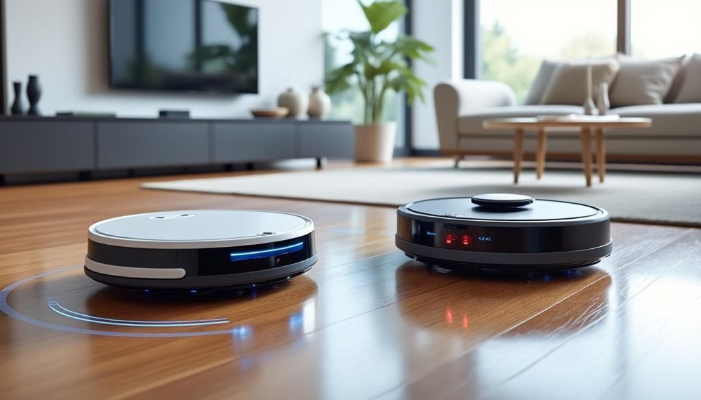 découvrez le duel ultime entre les robots aspirateurs j9+ et j7+. comparez leurs performances, fonctionnalités et design pour choisir l'allié idéal de votre foyer zéro défaut.