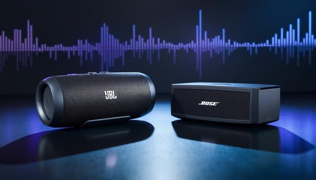découvrez le duel ultime entre la jbl charge 6 et la bose soundlink max, deux enceintes portables puissantes prêtes à électriser vos playlists avec un son exceptionnel et une expérience audio immersive.