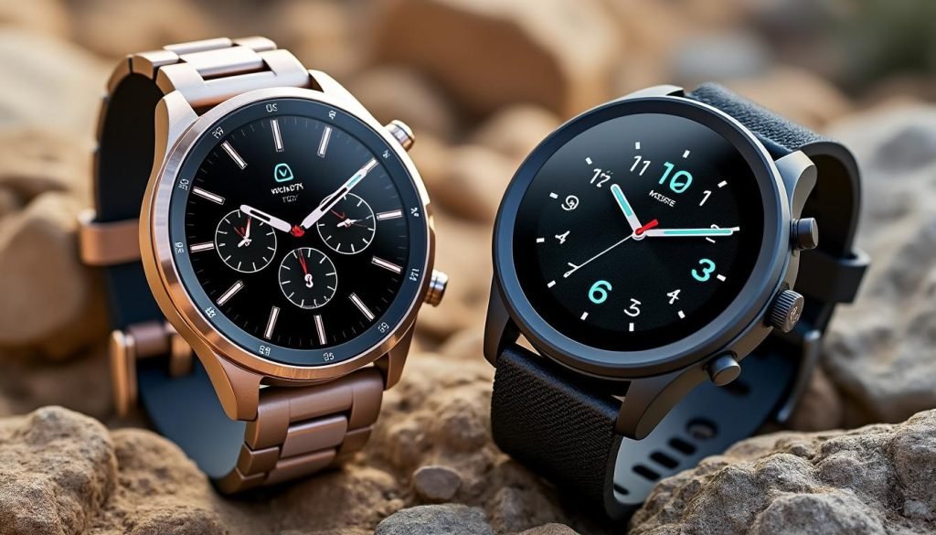 découvrez la comparaison ultime entre la huawei watch gt5 pro et l'amazfit t-rex 3, deux montres connectées ultra-résistantes, idéales pour les amateurs d'aventure et de performance.