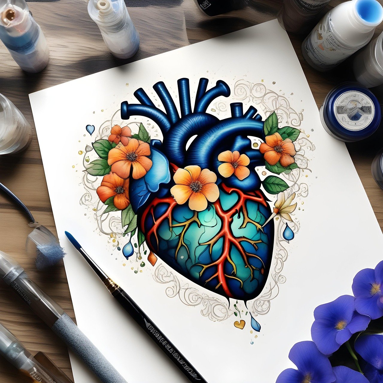 Le tatouage coeur : au-delà des idées, sa signification secrète et la vérité sur la douleur